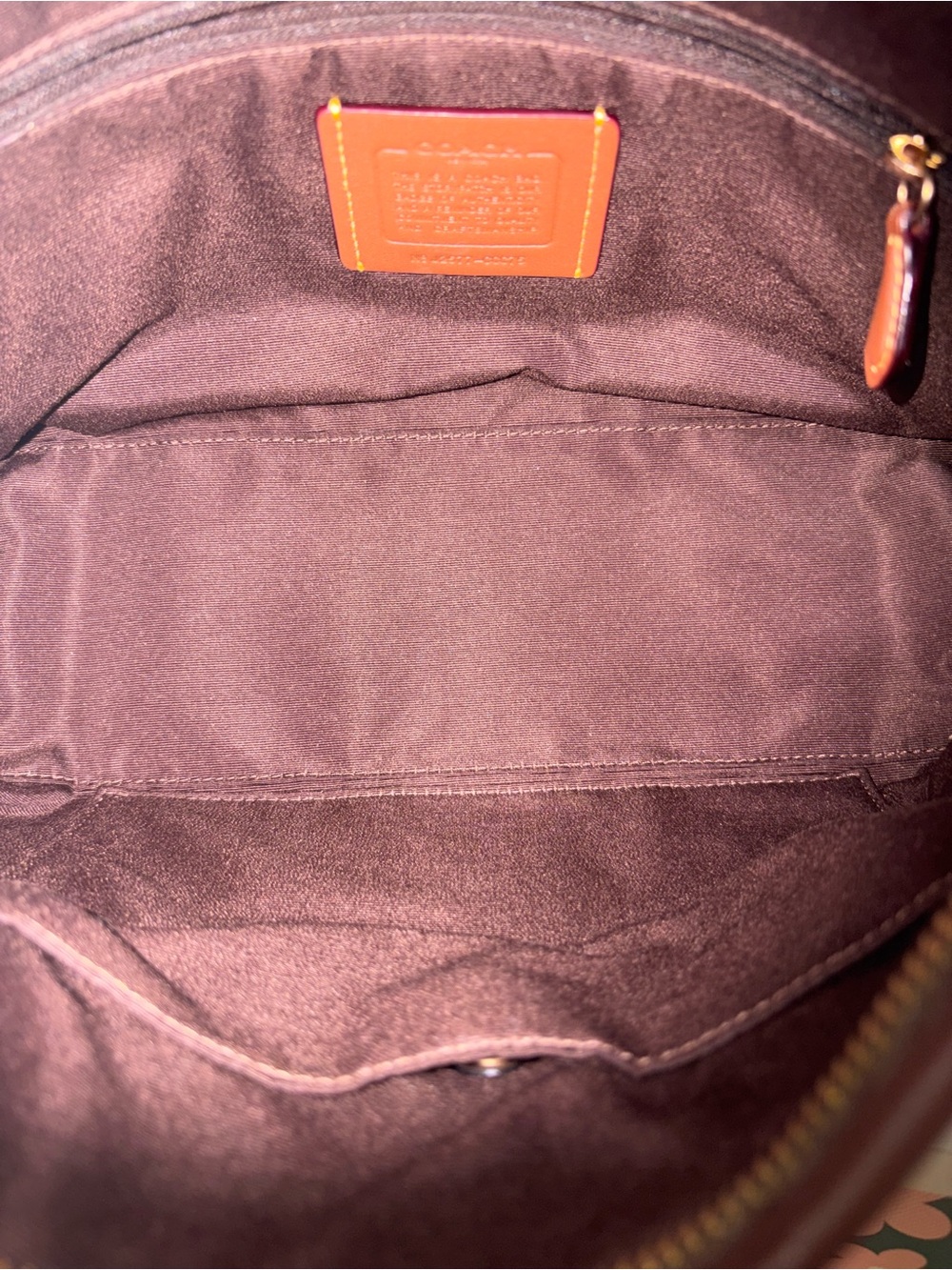 🤎Coach Laurel Bag Suede Shoulder tassel - Picture 9 of 10